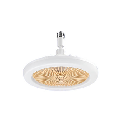 E27 Fan Light Shaking Head Electric Fan Remote Control Bedroom Living Room Dimmable Home Ceiling Fan Light