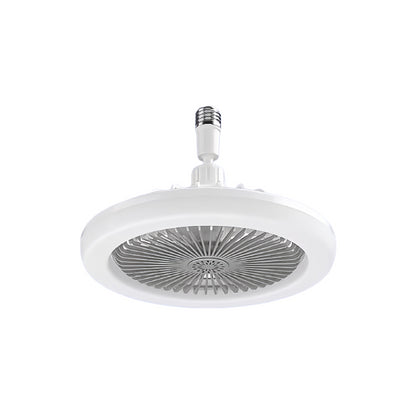 E27 Fan Light Shaking Head Electric Fan Remote Control Bedroom Living Room Dimmable Home Ceiling Fan Light