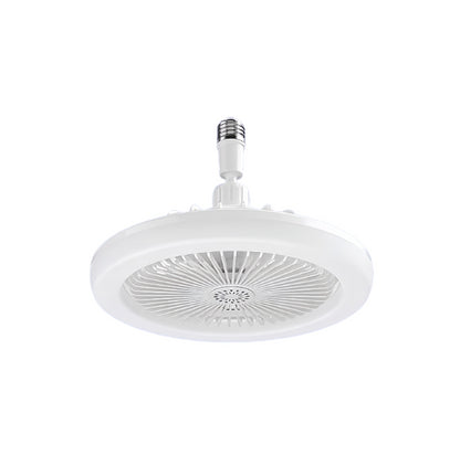 E27 Fan Light Shaking Head Electric Fan Remote Control Bedroom Living Room Dimmable Home Ceiling Fan Light